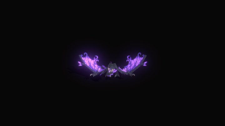 End Wyvern 3D Model