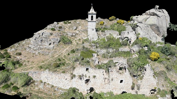 Monasterio de Nuestra Señora del Risco 3D Model