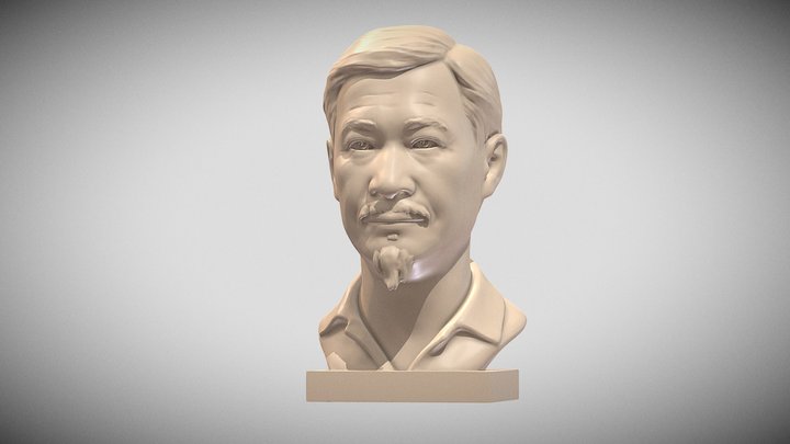 云竺肖像 3D Model