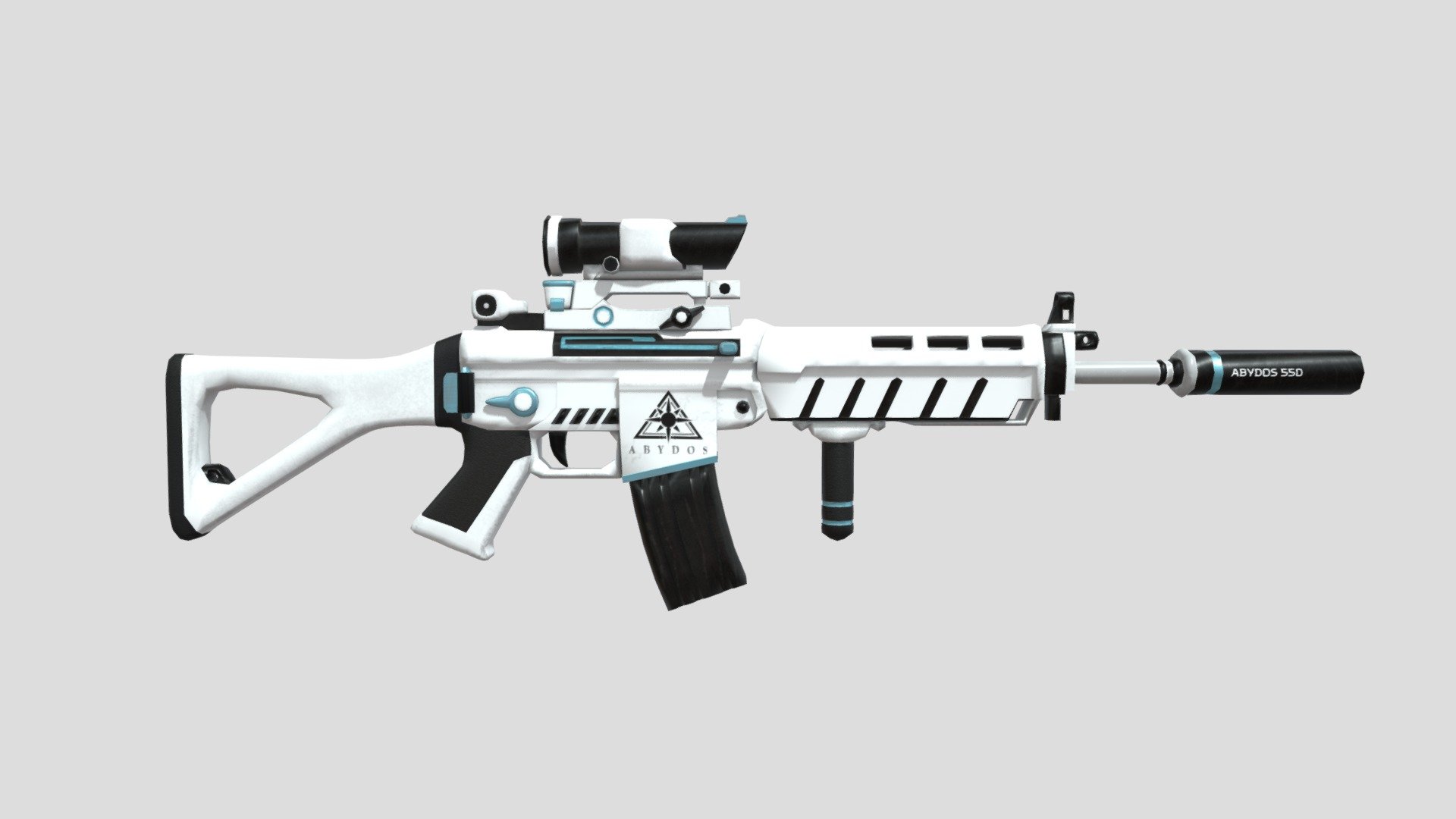 Blue Archive) 砂狼シロコ Weapon - 3D model by JaminO_dayo [cd1e07b