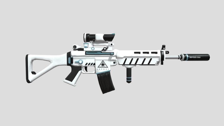 Blue Archive) 砂狼シロコ Weapon - 3D model by JaminO_dayo [cd1e07b