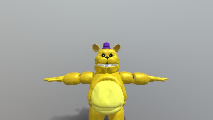Fredbear Forest: FredBear 3D Model
