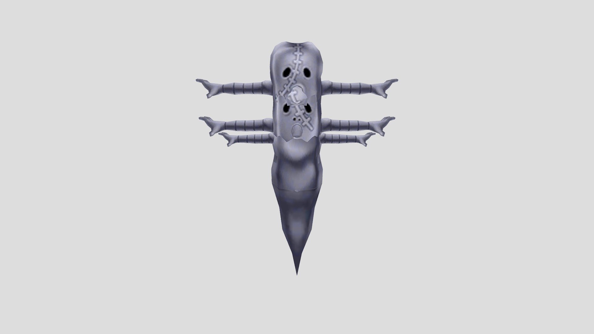 Metallica/Metallic — Sketchfab embed 3D viewer