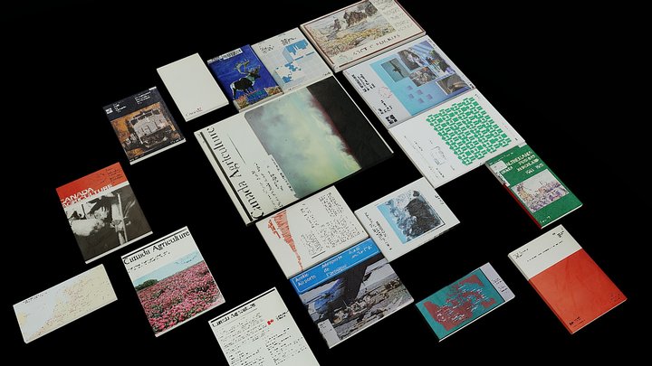 Vintage Canadian Books (18) (512x512 PSX Retro) 3D Model
