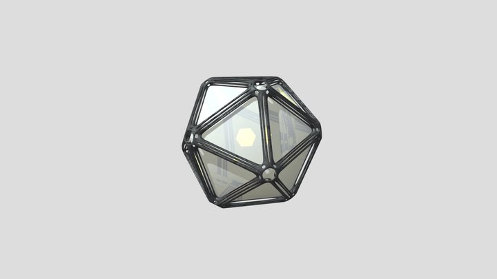 Ice Orb 3D Model