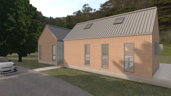 Dual Cabin 3D Model