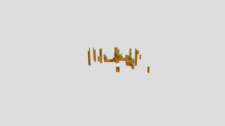 Sonic Adventure 2 - Green Hill Zone 3D Model