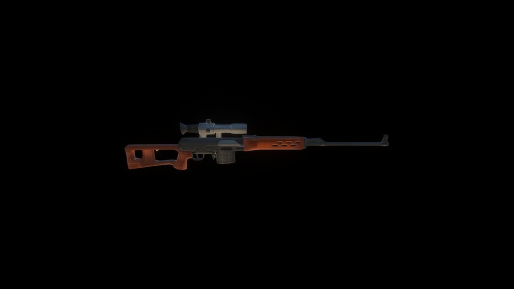 DRAGUNOV - 3D model by dada2206 [cd215af] - Sketchfab