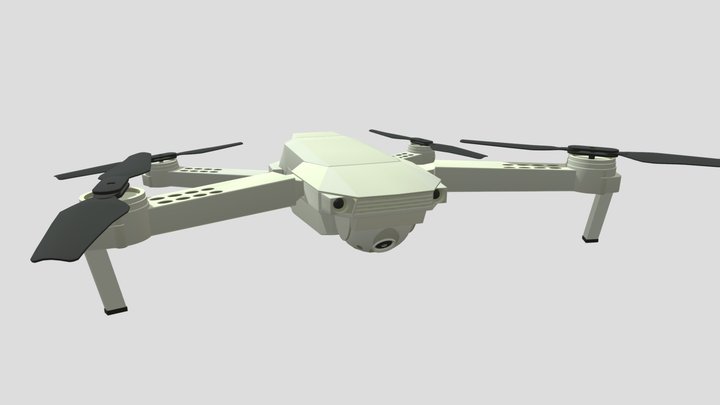 quadrocopter_detail_EACHINE E58 3D Model