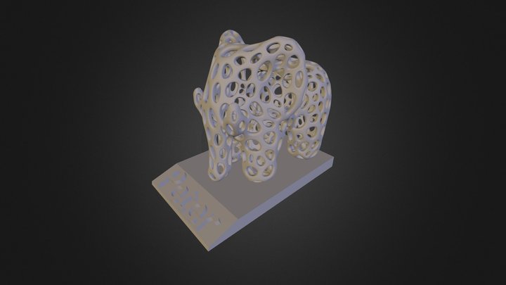 Elephant Peter 3D Model