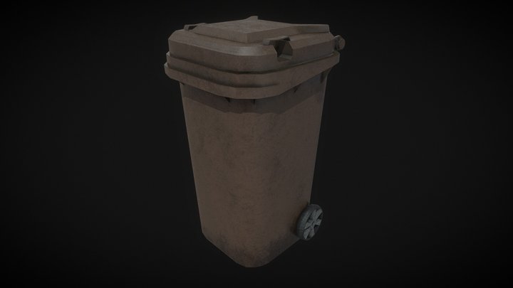 Trash Can 3D Model