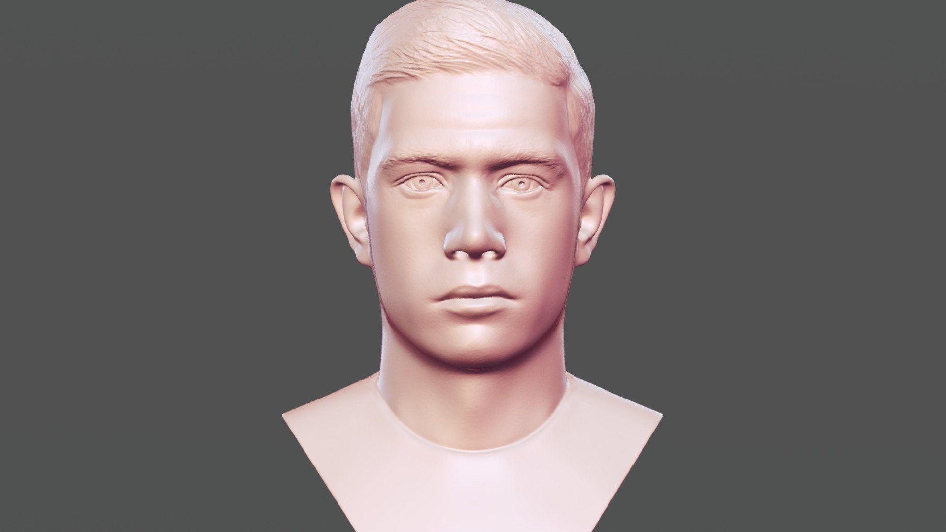 Kevin De Bruyne bust for 3D printing - Buy Royalty Free 3D model by ...