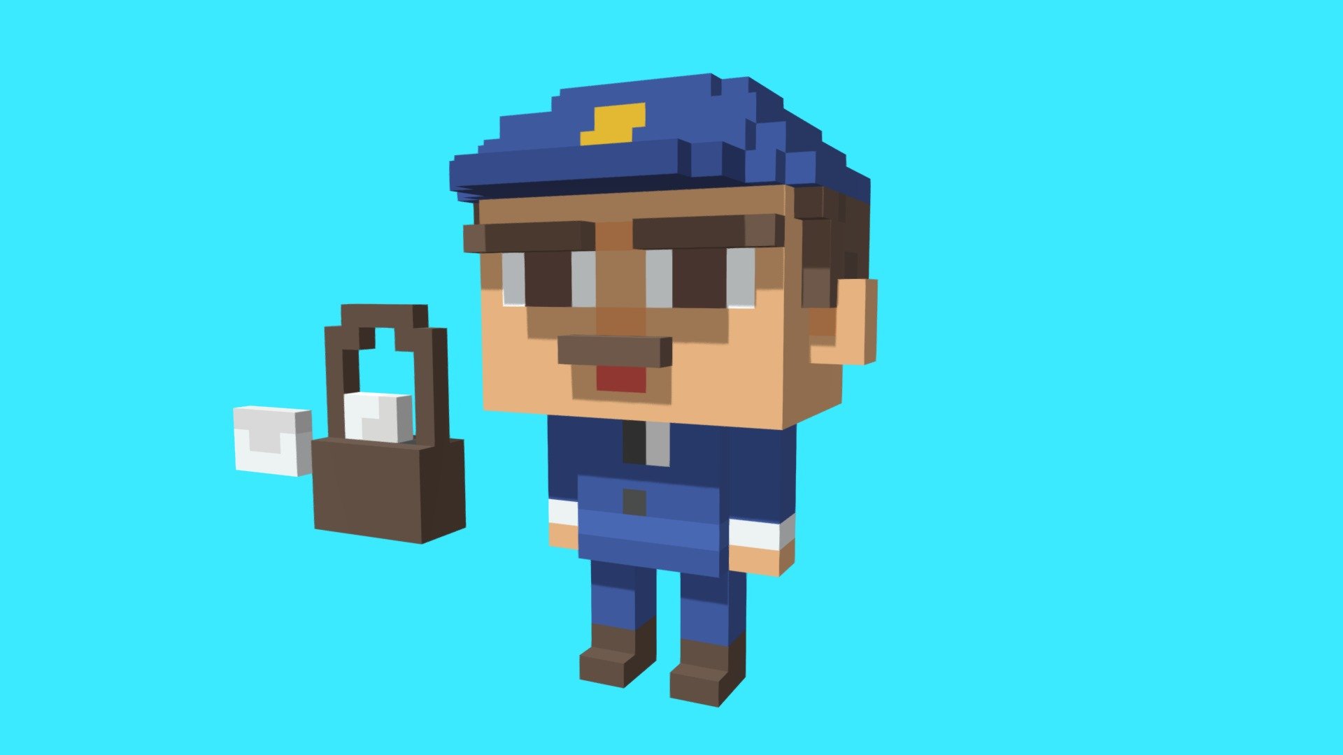Voxel Boys - Mailman Moris - Buy Royalty Free 3D model by COVE989 ...