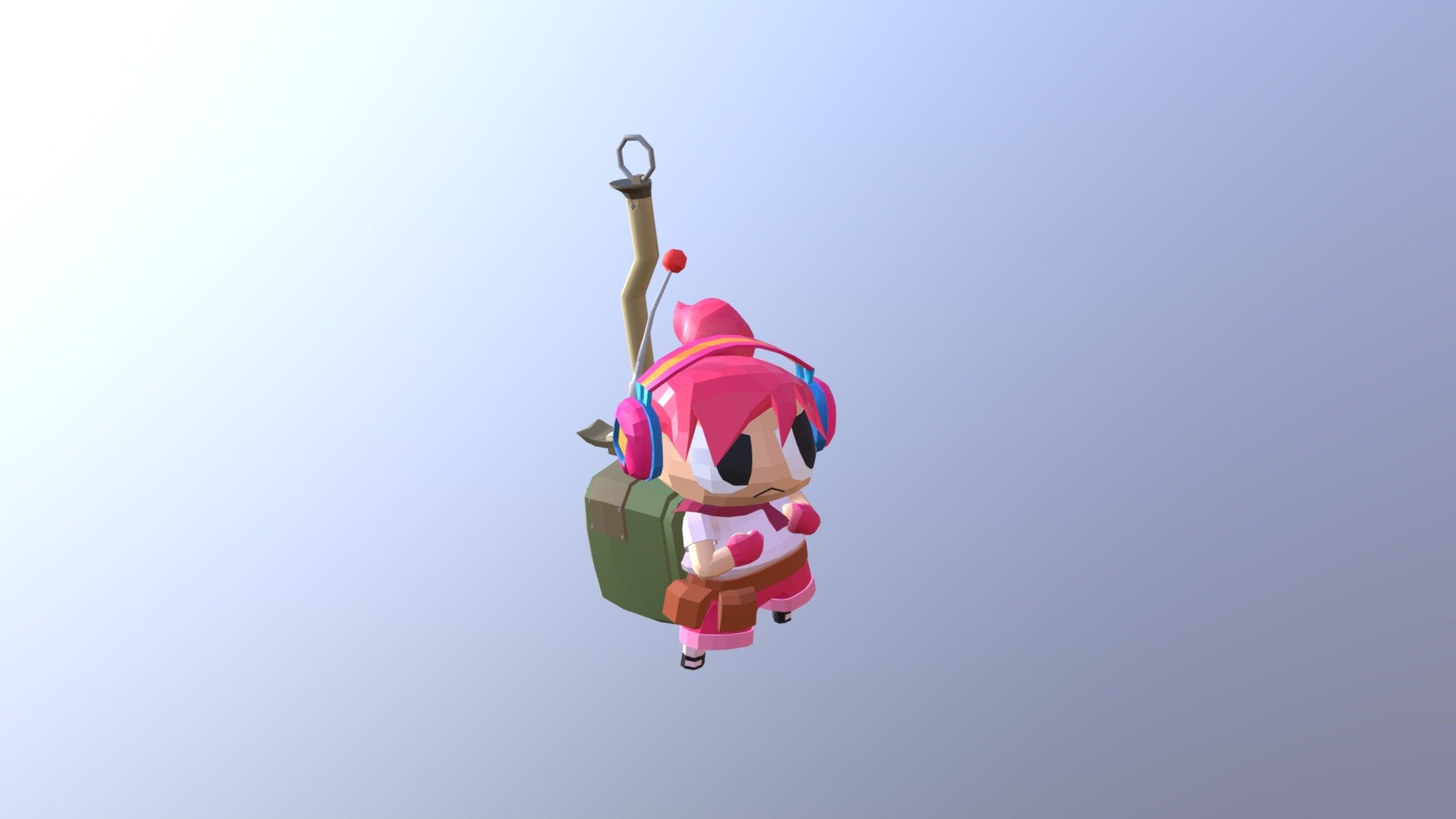 little girl 2 #jumping&landing — Sketchfab embed 3D viewer
