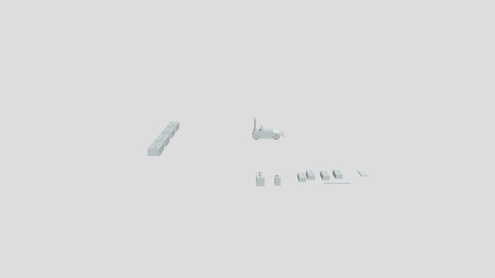 Block Toy 3D Model