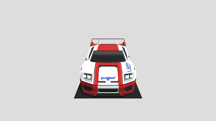 Nintendo 64 - Ridge Racer 64 - RT Bosconian 3D Model