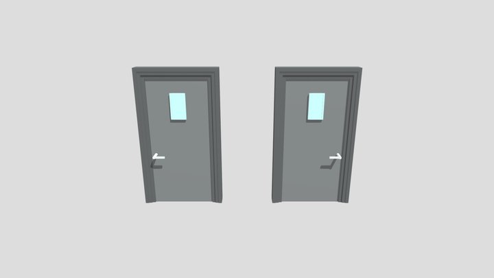 Puertas Bano 3D Model