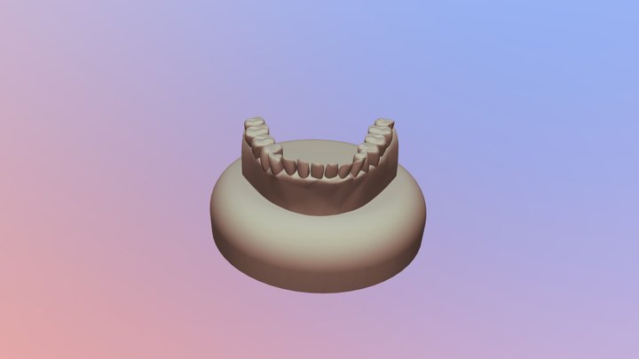 Finger Rest - Jaw 3D Model