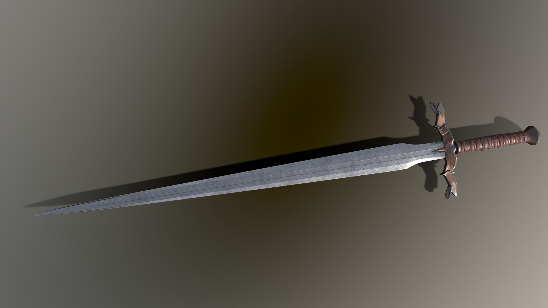 Sword - Download Free 3D model by Normal Map Enjoyer (@normalmapenjoyer ...