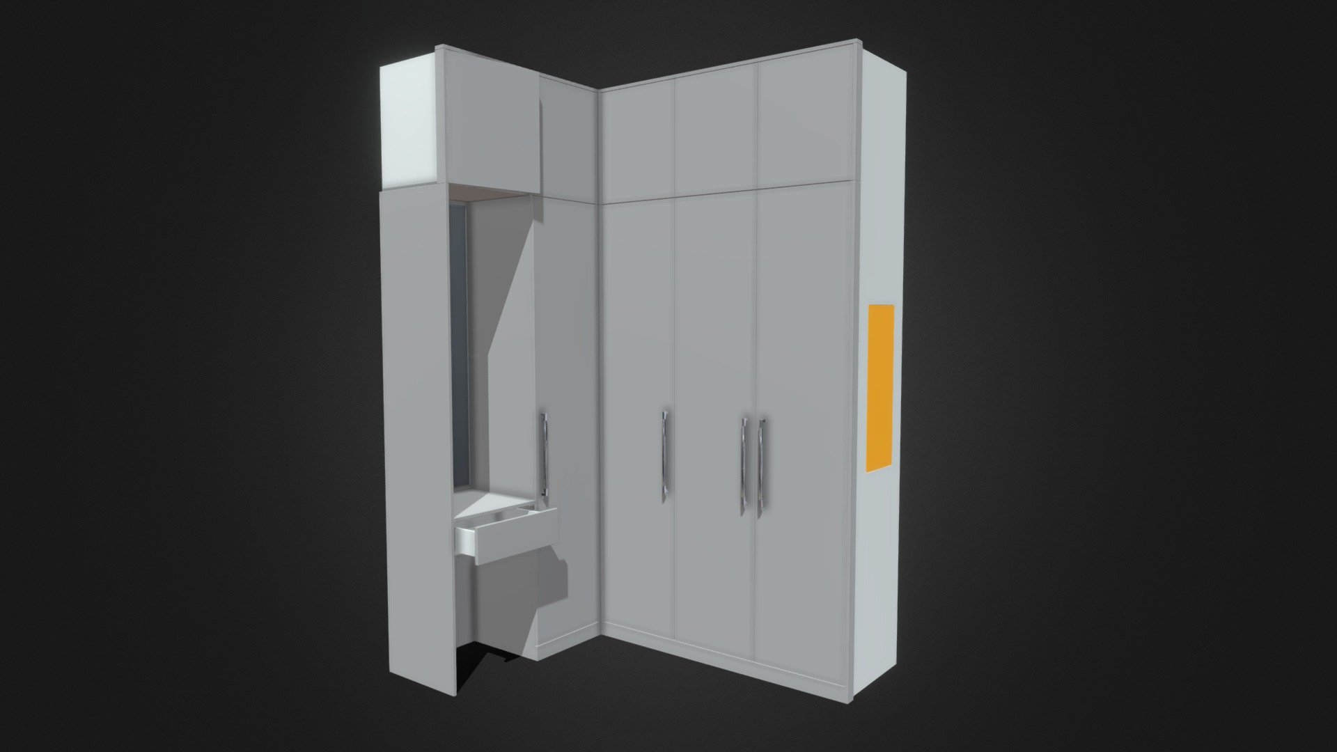 Rack In Hall - Download Free 3D model by saintkastiell [cd2894b ...