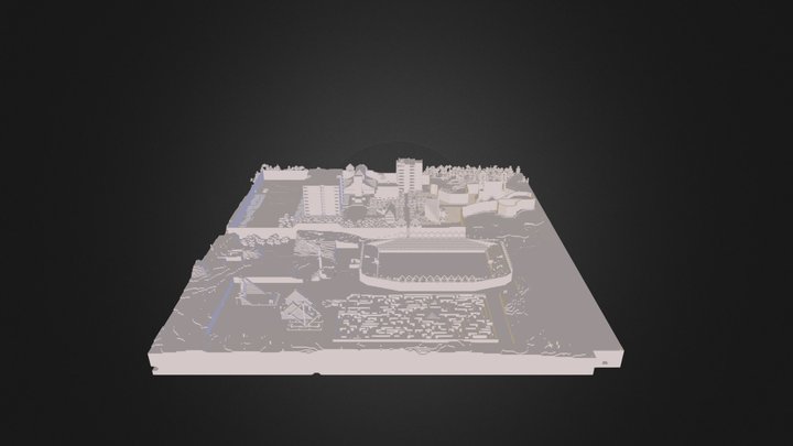 Map Serveur Ielos Minecraft.zip 3D Model
