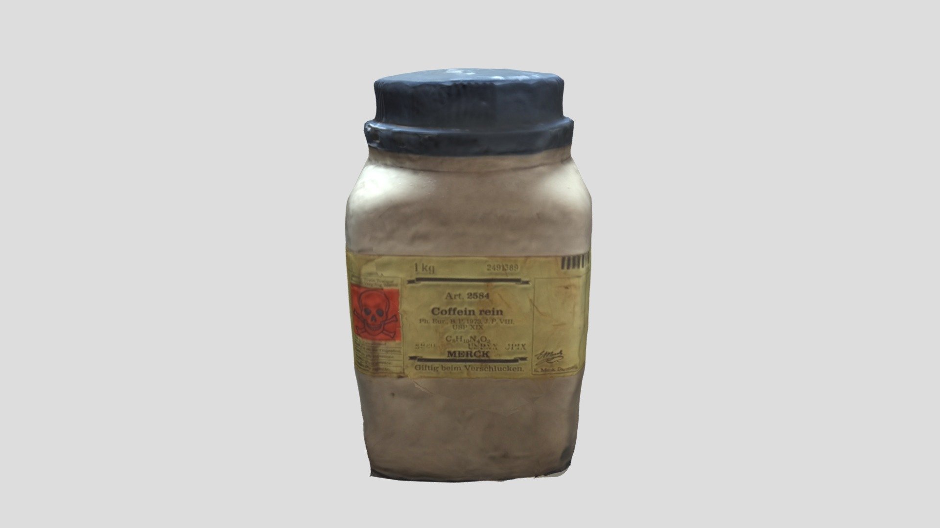 Coffein 1Kg 3D