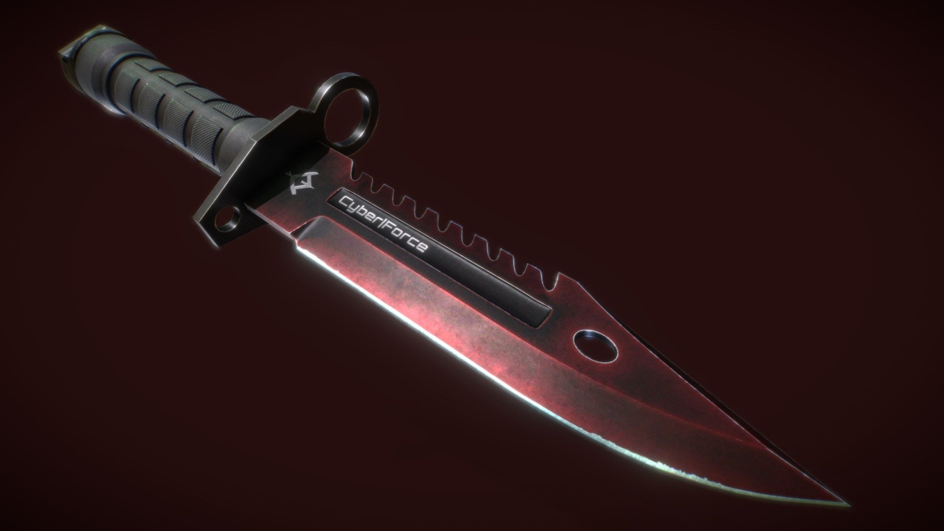 M9 BAYONET - Buy Royalty Free 3D model by (v•Ä•₼.P•†•R•È) (@nagi2427 ...