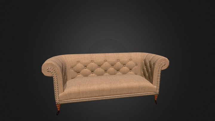 fabric sofa 3D Model