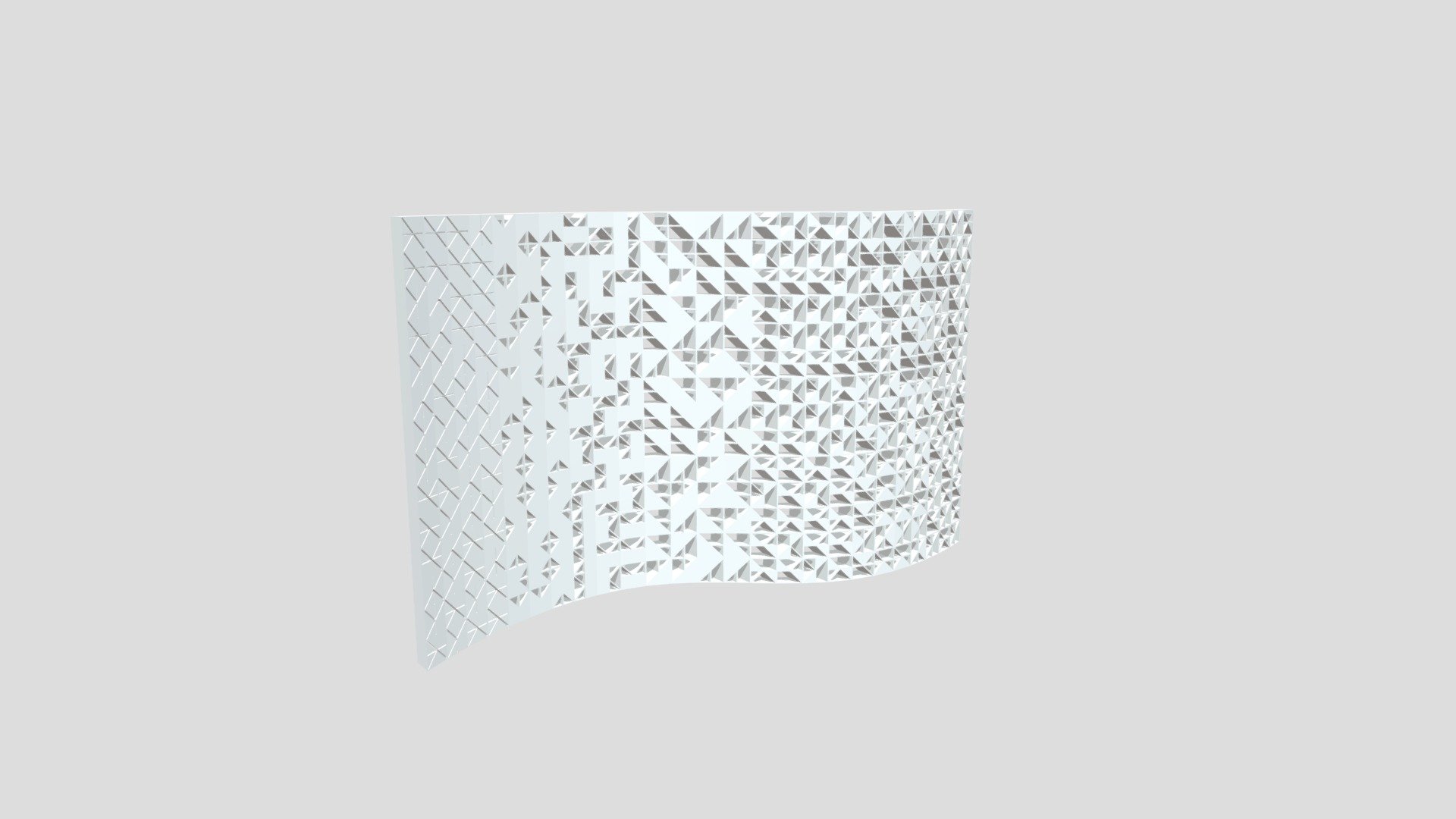 Truchet Tile Parametric Facade - Download Free 3D model by dchant ...