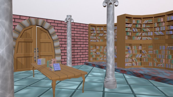 Castle Room 3D Model