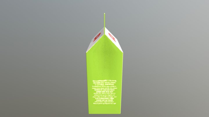 Food Package 3D Model