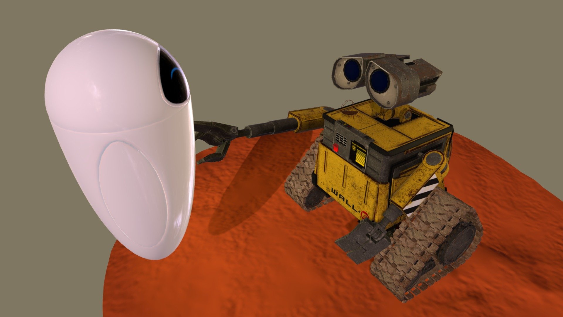 "WallE" 3D model by jechaas [cd2fed3] Sketchfab
