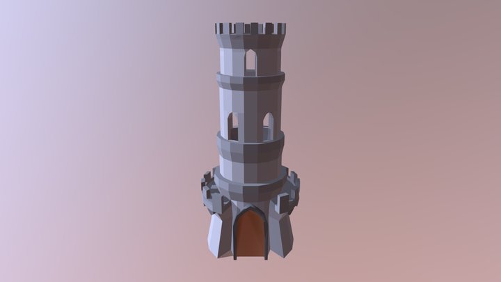 Castle Tower -The Raven Blight 3D Model