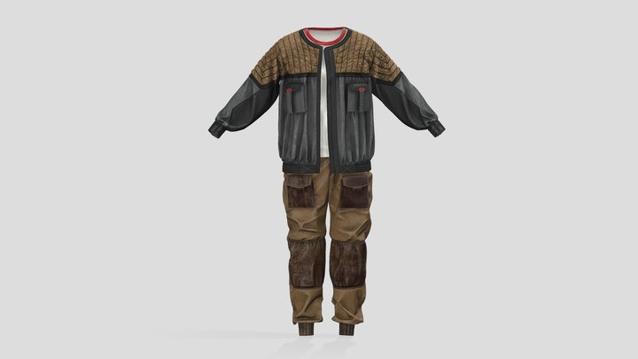 Streetwear 3D Model
