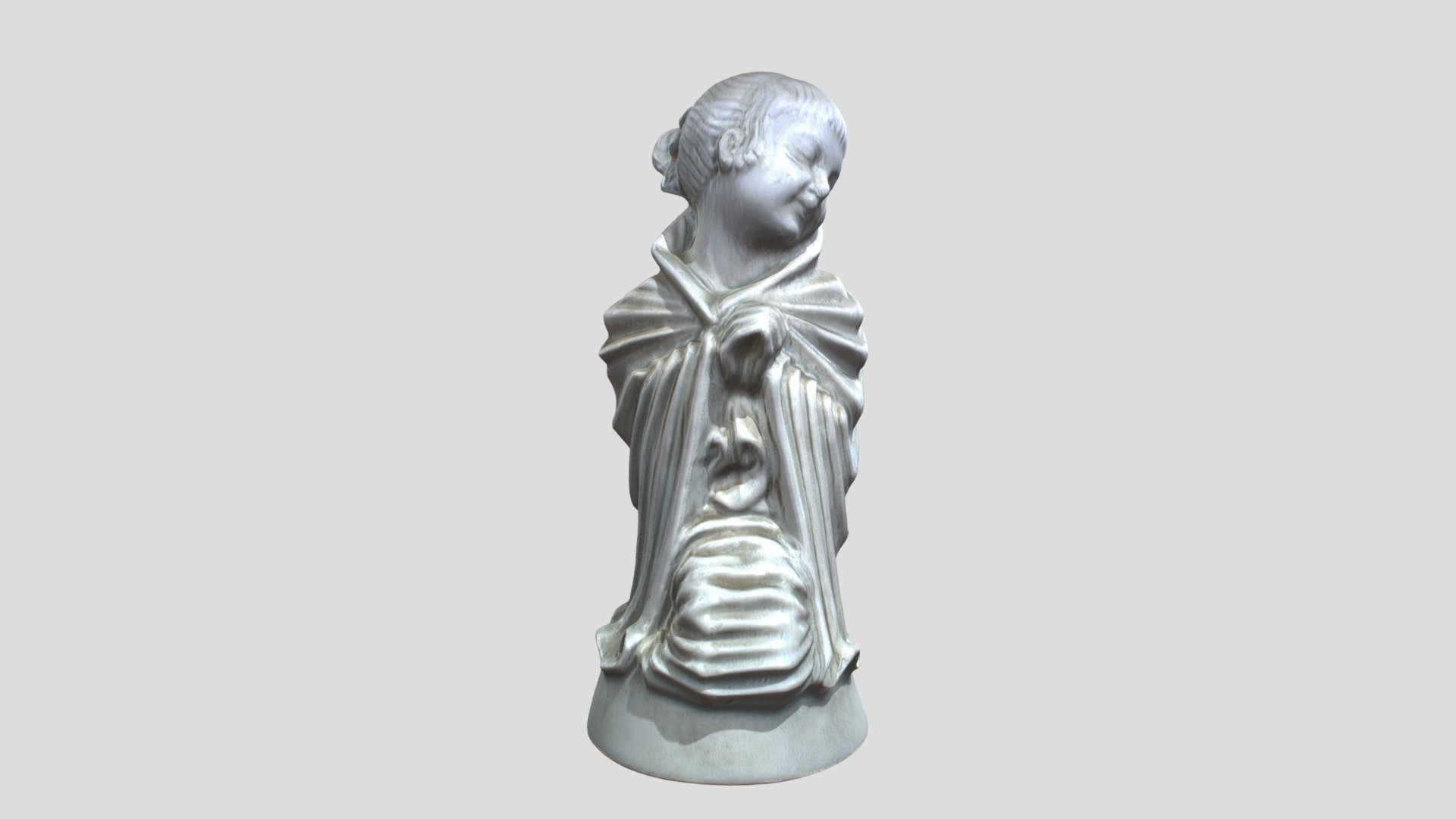 Small marble figure using DAVID-SLS