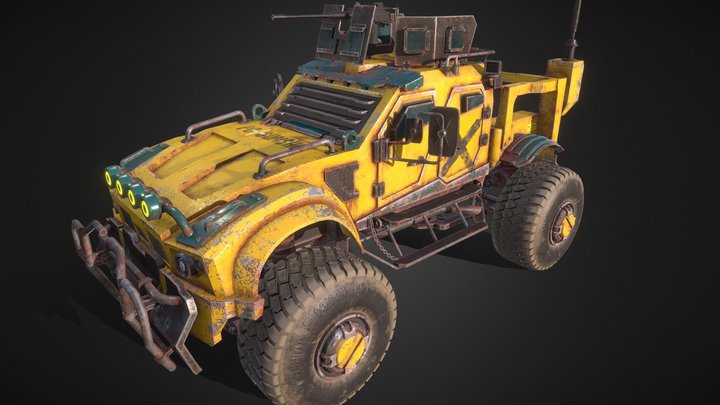 Oshkosh M-ATV Reinvented 3D Model