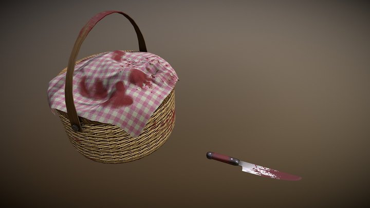 Prop Remakes - Dark Red Riding Hood Inspired 3D Model