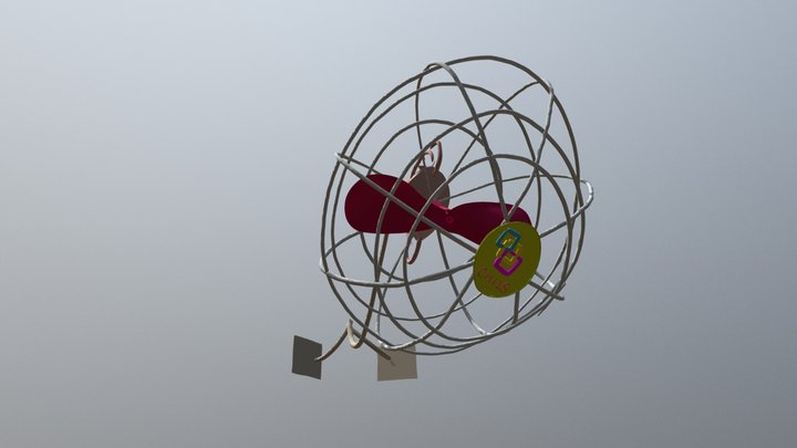 Wall Fan 3D Model