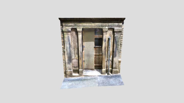 AlleyDoorway 3D Model