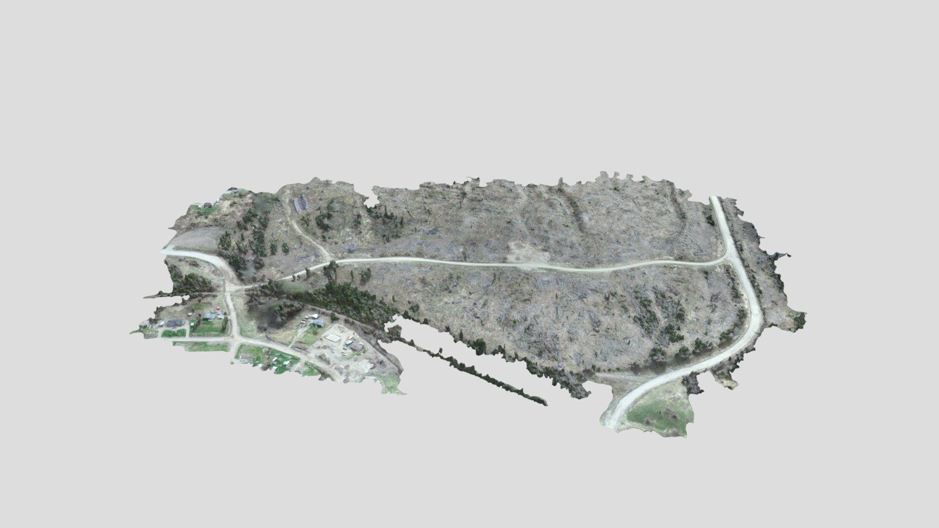 takla landing_simplified_3d_mesh 3D model by CivilNorthConsultingLtd. [cd33ff0] Sketchfab