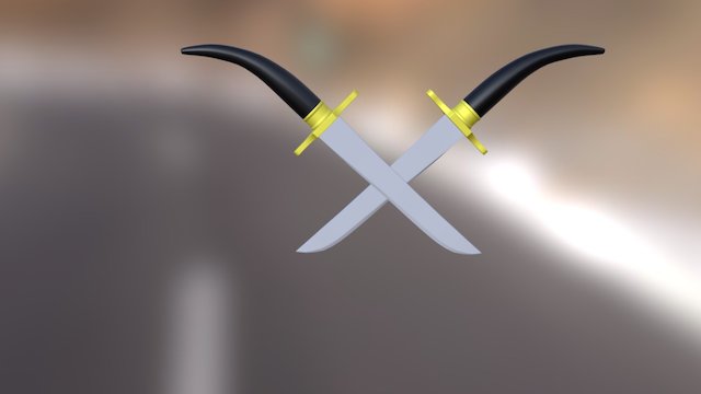 Game of Thrones - Khal Drogo's Dagger 3D Model