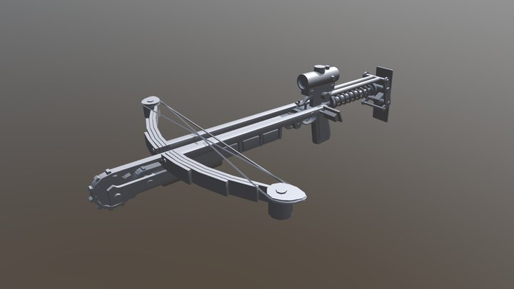 Junkyard Crossbow 3D Model