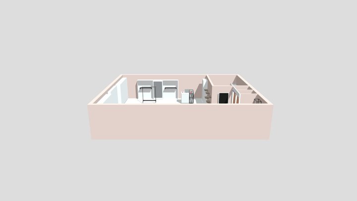 Loja Roupa1 3D Model