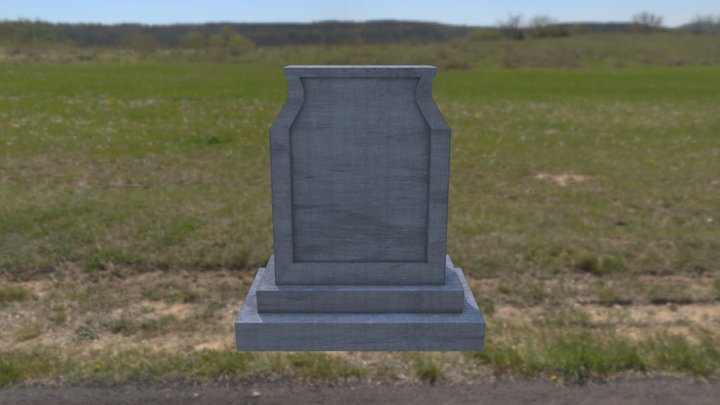 tombstone 3D Model