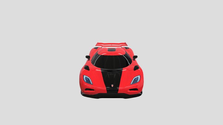 Koenigsegg Agera R Dino 3D Model