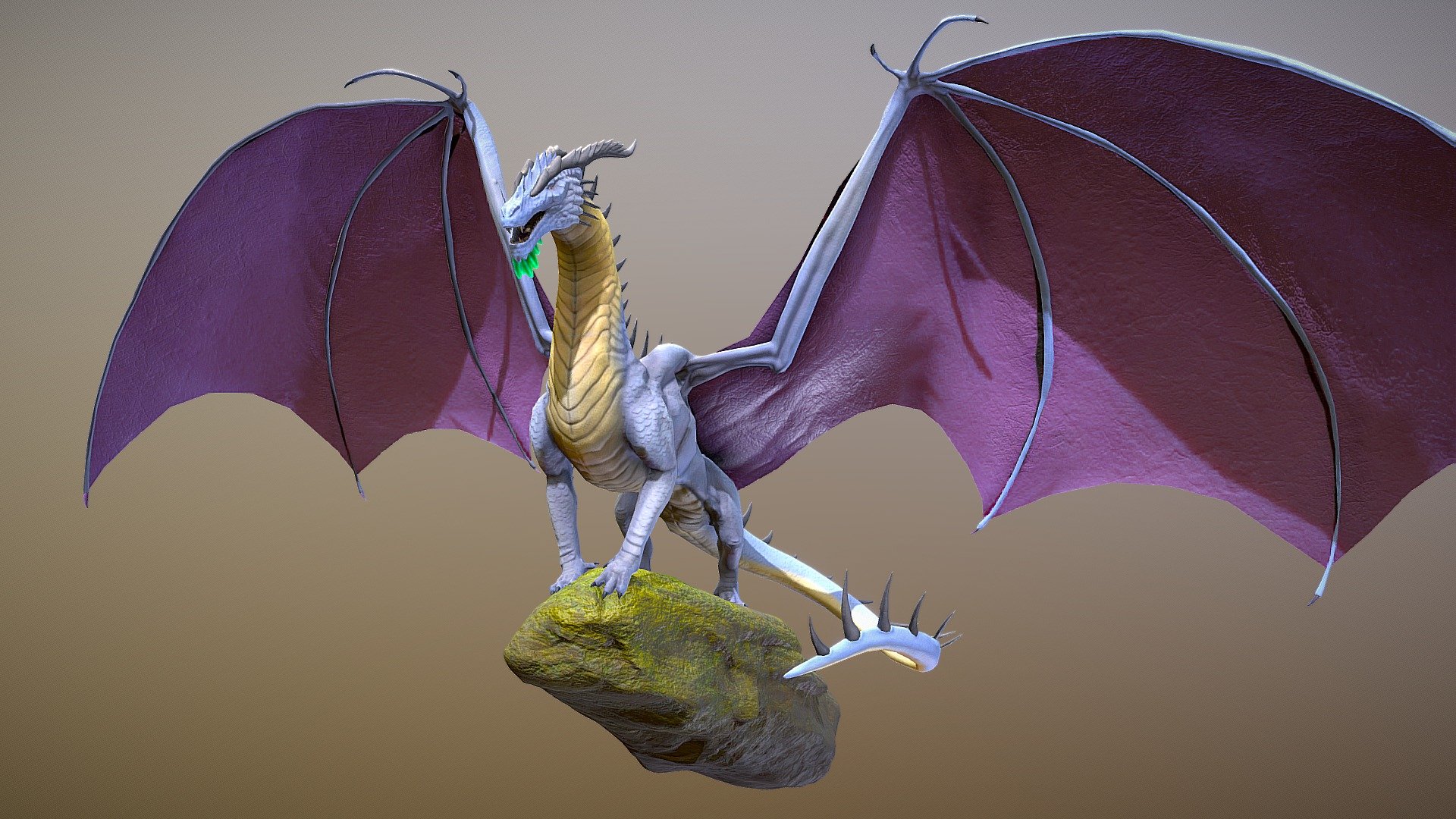 Dragon Champion - 3D model by adamvfc [cd3a608] - Sketchfab