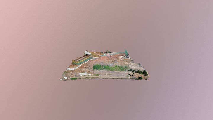 深圳北理莫斯科现场预留土方 3D Model
