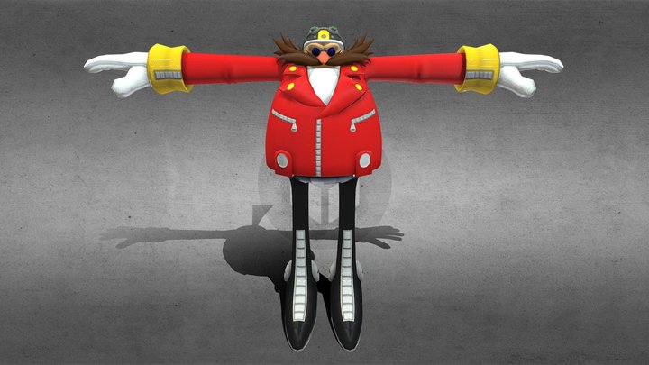 Dr Eggman Sonic Free Riders