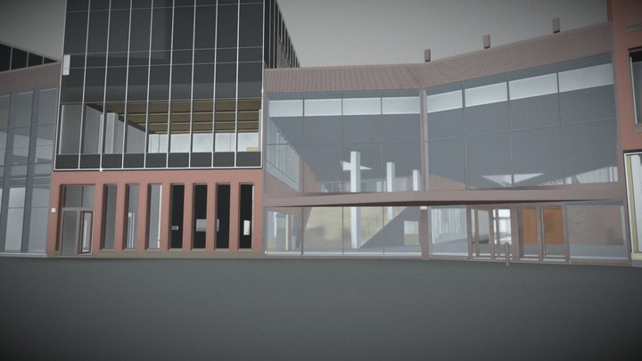 Aalto University Väre building 3D Model