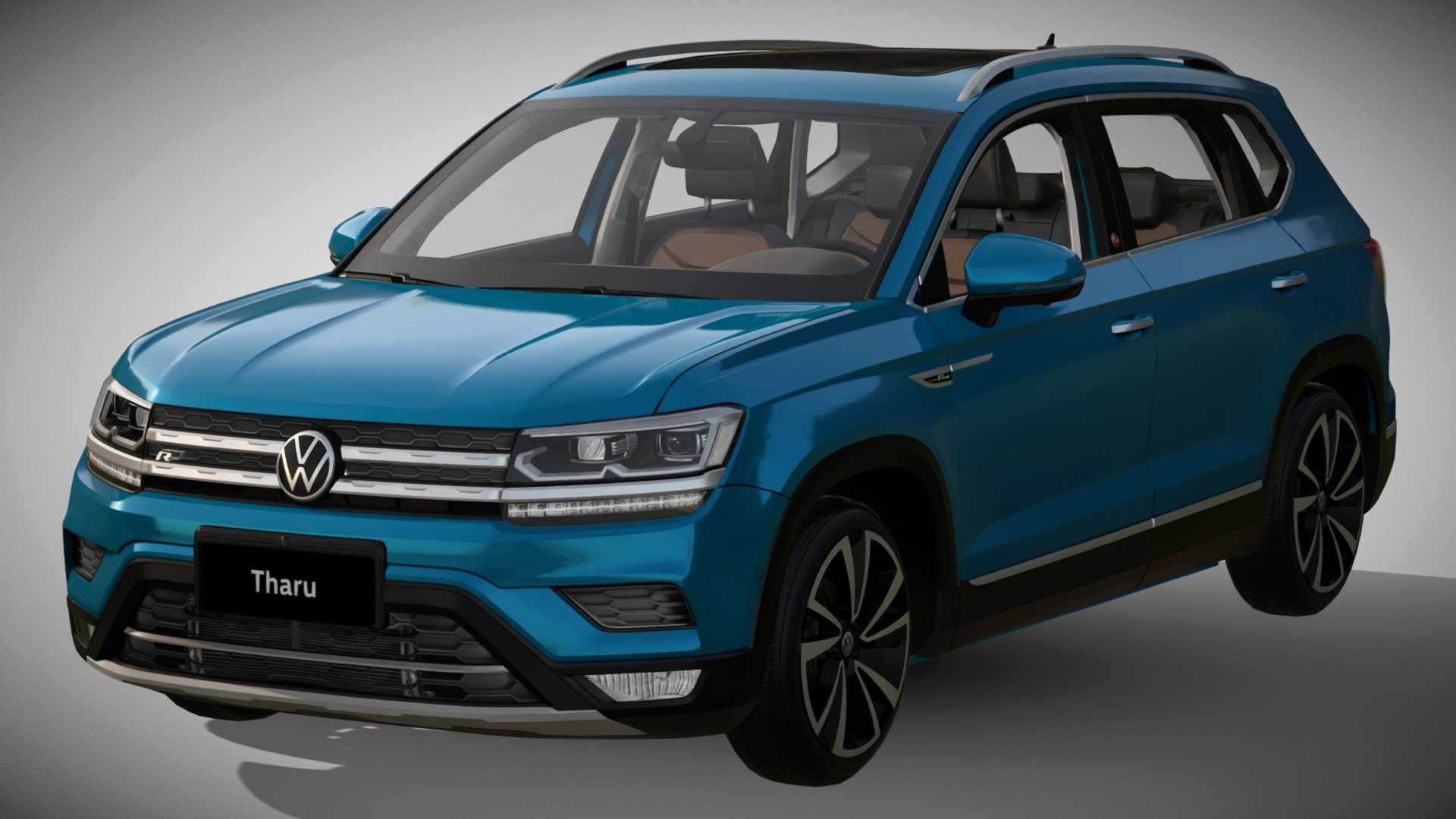 2021 Volkswagen Tharu 280 TSI - Download Free 3D model by Ddiaz Design ...
